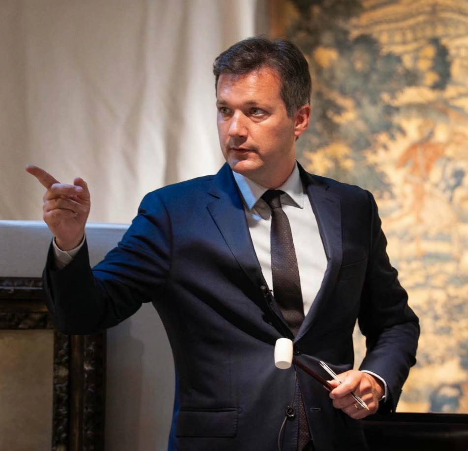 Alexandre Millon on the rostrum - MILLON Auction Group H1 2026 results